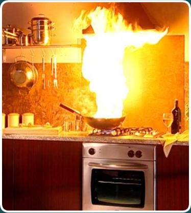 Kitchen and Electrical Fires